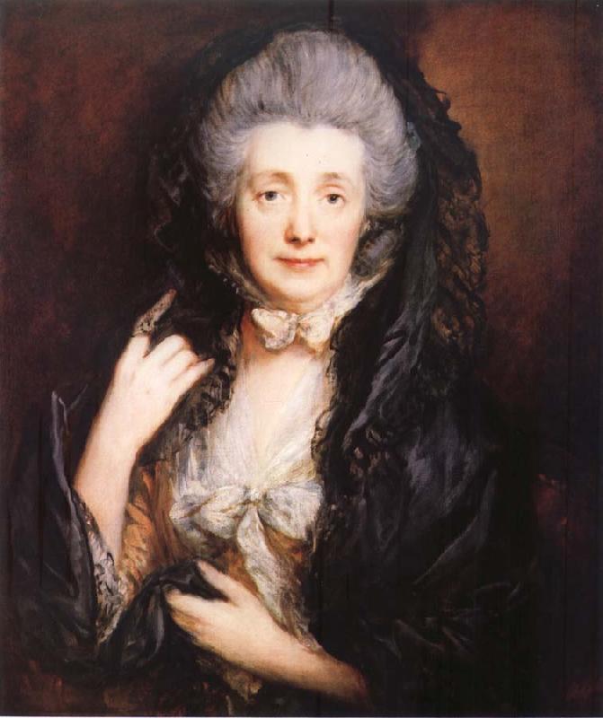 Thomas Gainsborough Portrait of artist-s Wife Sweden oil painting art